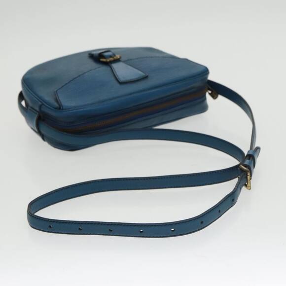 LOUIS VUITTON Epi June Feuille Shoulder Bag Blue M52155 - Picture 7 of 16